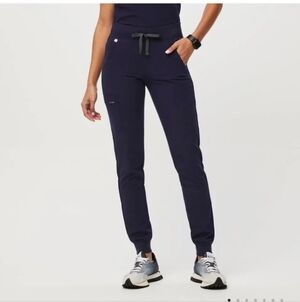 FIGS NAVY ZAMORA JOGGER SCRUB PANTS SIZE XL/P